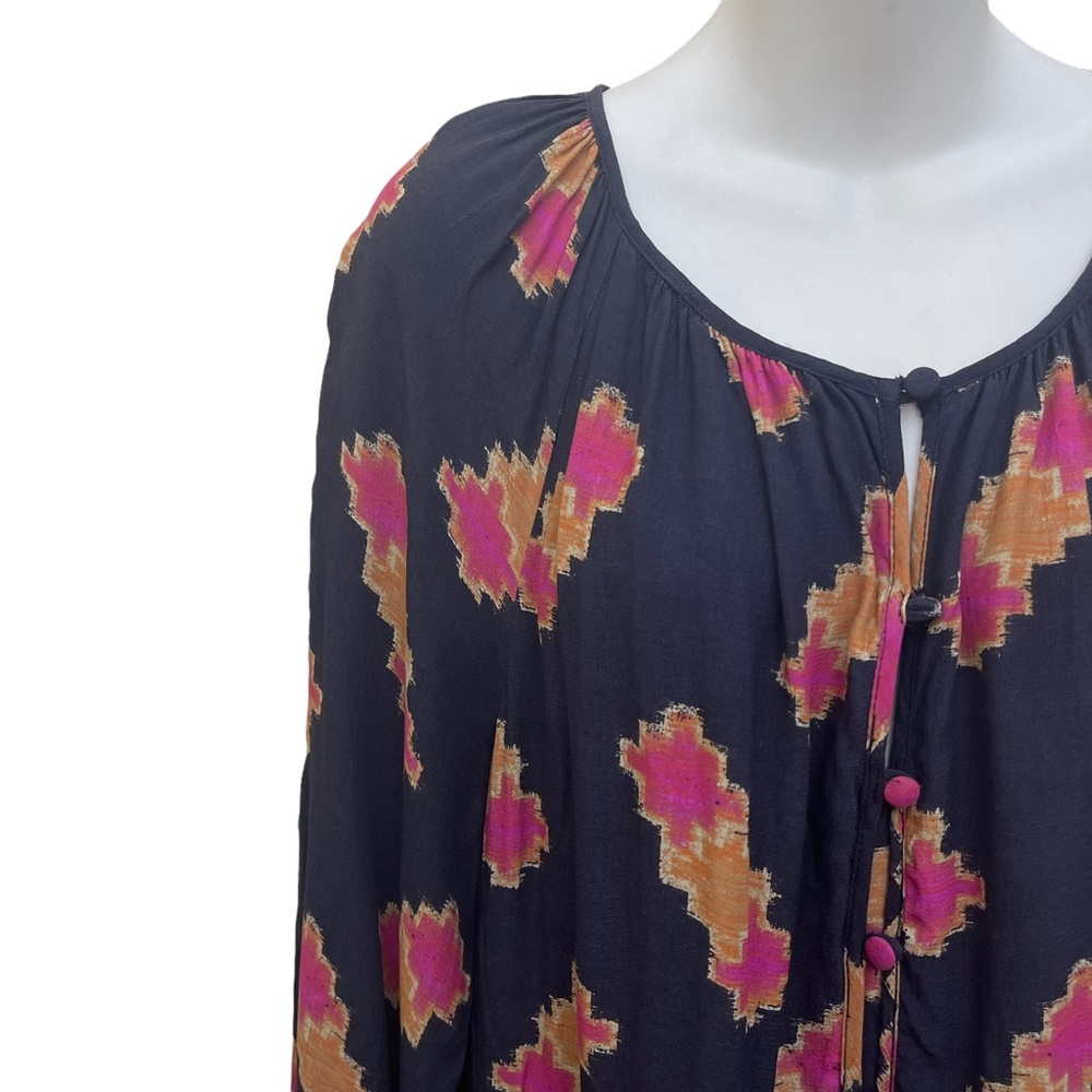Anthropologie Navy Blue Sammi Tunic Medium Casual Dress - Picture 6 of 11